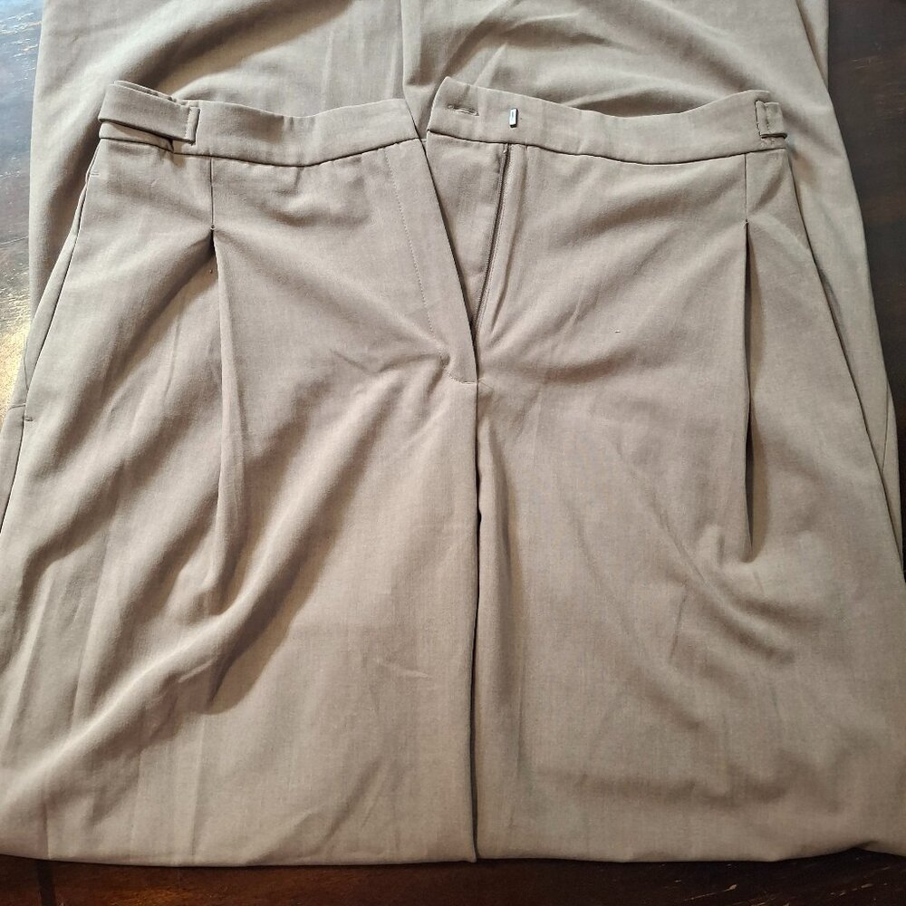 Dynamite Wide-leg Trousers - size 8, tan/beige